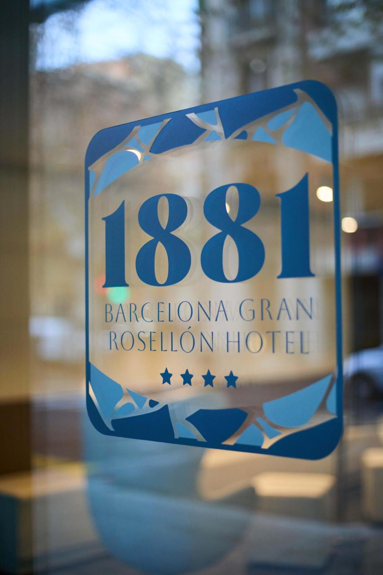 1881 Barcelona Gran Rosellon Hotel Bagian luar foto