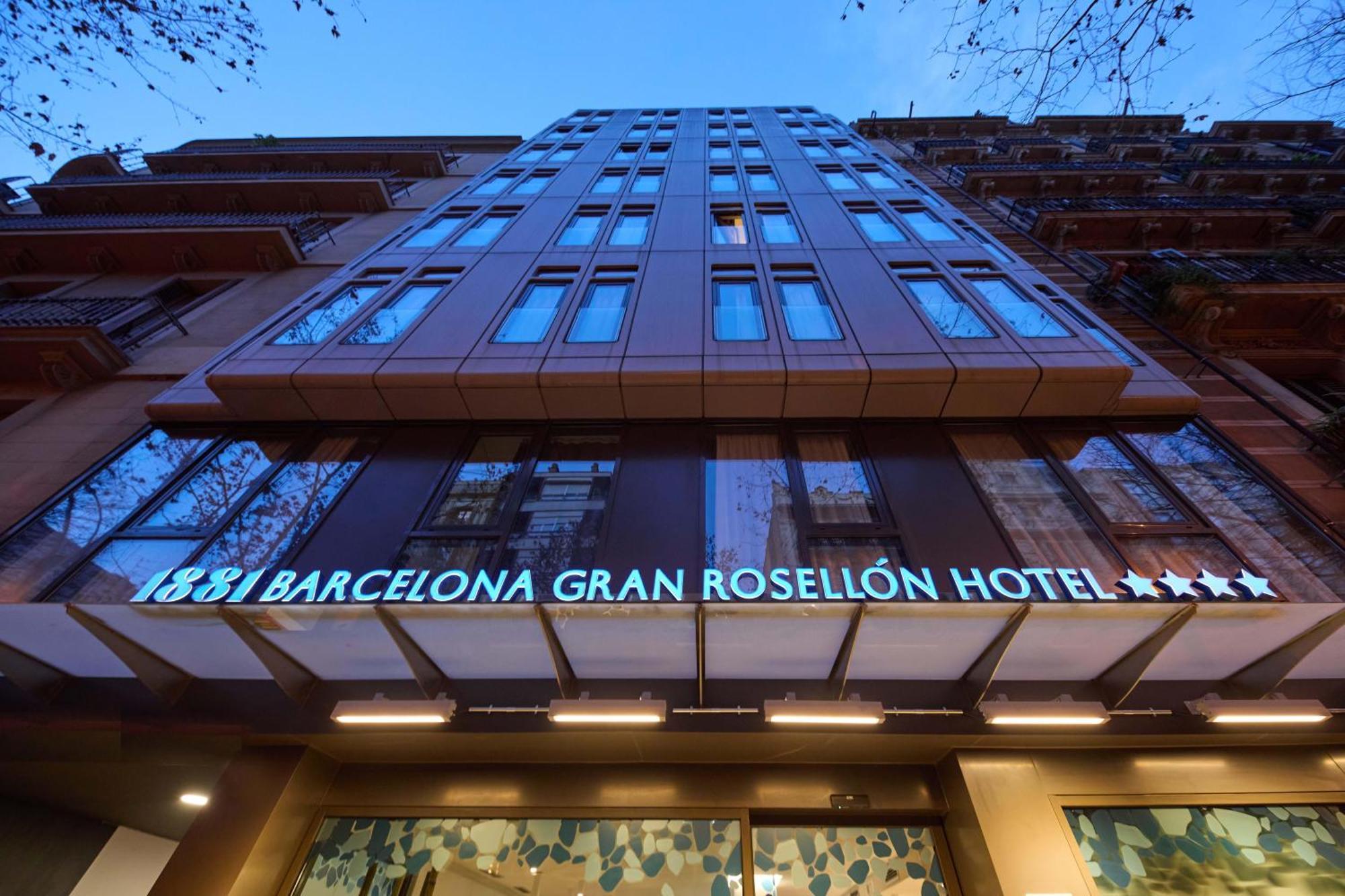 1881 Barcelona Gran Rosellon Hotel Bagian luar foto